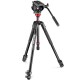 Manfrotto Kit Cabezal Fluido MVH500AH + Trípode 190x 