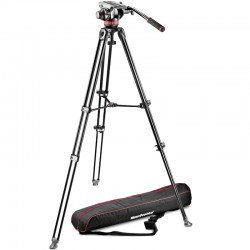 Manfrotto MVK502AM Cabezal Fluido MVH502A + Trípode MVT502AM + Bolso