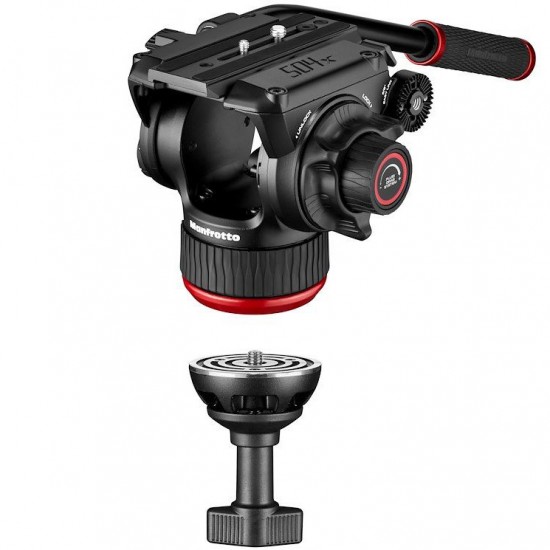  Manfrotto MVK504XSNGFC Kit de Cabezal 504X con trípode de carbono 635 Fast