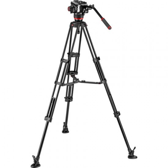  Manfrotto MVK504XTWINMA Kit de Cabezal 504X con trípode de estrella