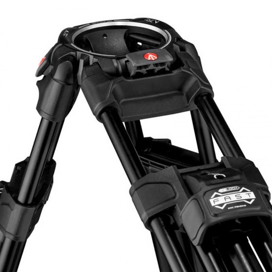  Manfrotto Kit FAST Nitrotech 608 Cabezal Video con trípode 645 FAST