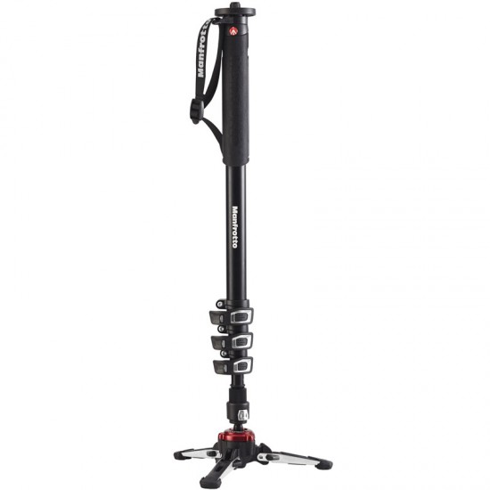 Manfrotto MVM XPro4A Video Monopod 4 secciones fluido 8 Kg