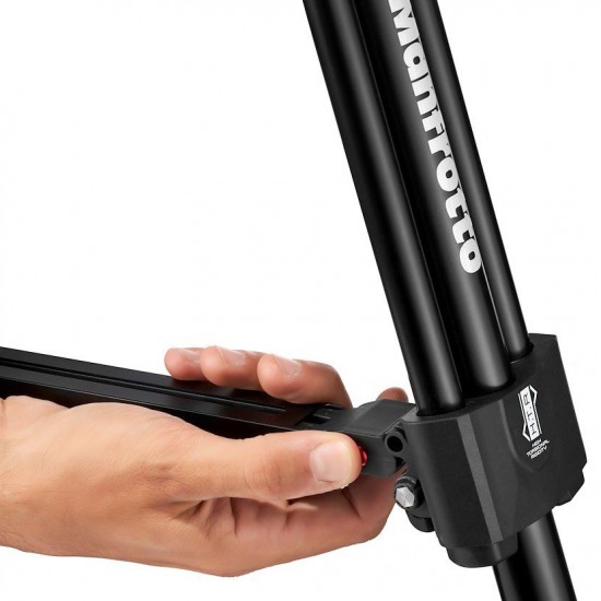 Manfrotto MVTTWINFA Tripode Fast Lever con estrella media hasta 25kg 