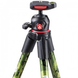 Manfrotto MKOFFROADG Off Road Hiker Tripode con Ball Head Verde