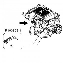 Manfrotto R103808-1 Repuesto ASM para Head MHXPRO-2W 