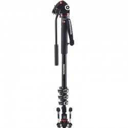 Manfrotto MVM XPro4A 2W  Video Monopod 4 secciones con cabezal de fluido 4Kg