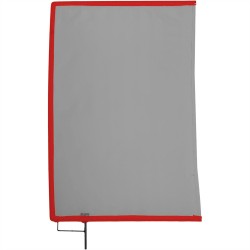 Matthews Bandera Doble Black Open End Scrim 60cm x 90cm (24"x36") 