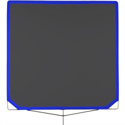 Matthews Triple Black Bandera Frame Scrim 120cm x 120cm  (48"x48") 