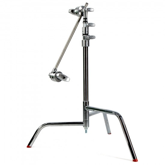 Matthews Trípode C Stand Low Spring Loaded 1,6m Cap 10Kg con brazo y rótula