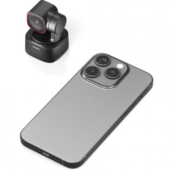OBSBOT Tiny 2 LITE Cámara web PTZ 4K con tecnología AI