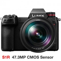 Panasonic Lumix DC-S1R Mirrorless Full Frame 47.3MP con lente de 24-105 mm