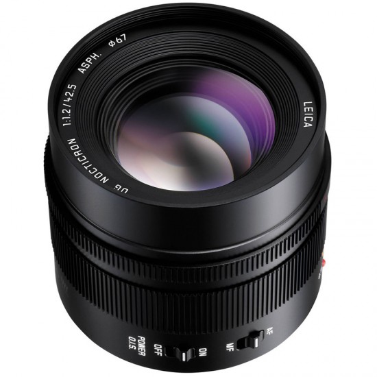 Panasonic Lente Leica DG Nocticron 42.5mm f / 1.2 ASPH. Lente POWER OIS 