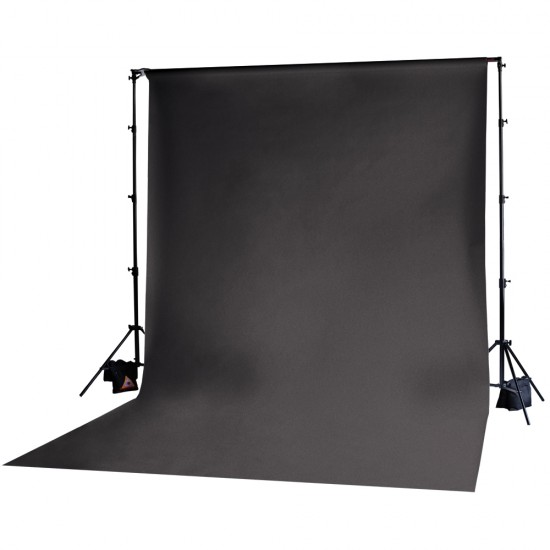 Photoflex Tela / Telón para BackDrop 3 x 3,6 m Negro (Solo tela no incluye atriles)