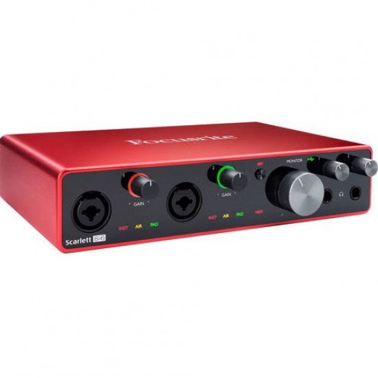 Focusrite Scarlett 8i6 8x6 USB Audio Interface (3ra generación)