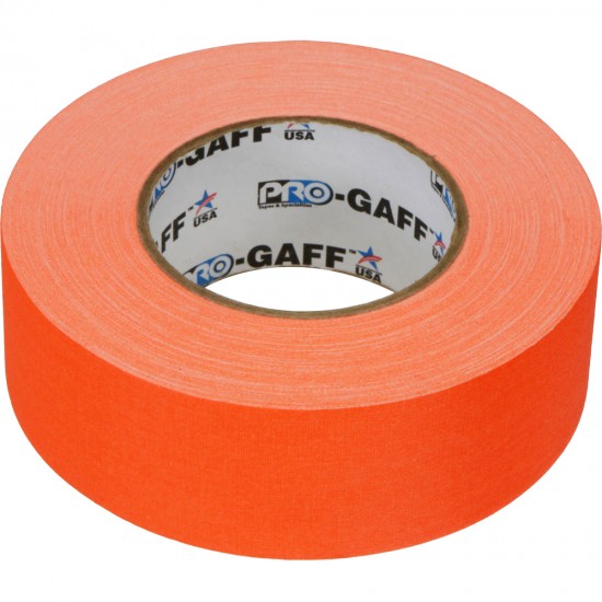 Protapes PG2FLX50ORG Gaffer Mate 2" x 50 Yardas Naranja Fluorescente