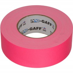 Protapes PG2FLX50PINK Gaffer Mate 2" x 50 Yardas PINK Fluorescent