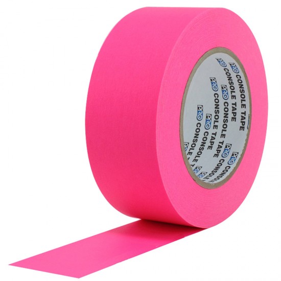 Protapes Console Tape en 5cm / 2 " de ancho PINK FLUORESCENTE