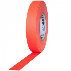 Protapes PG1FLX20ORG Gaffer Mate Compact 1 " x 20 Yardas Naranja Fluorescente