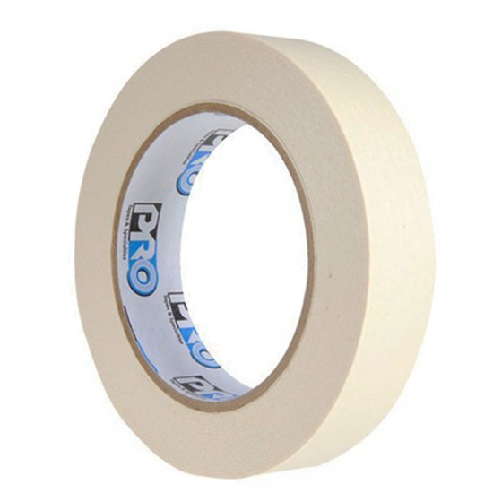 Protapes PRO 795 Cinta masking de 1 pulgada de papel beige 50 metros