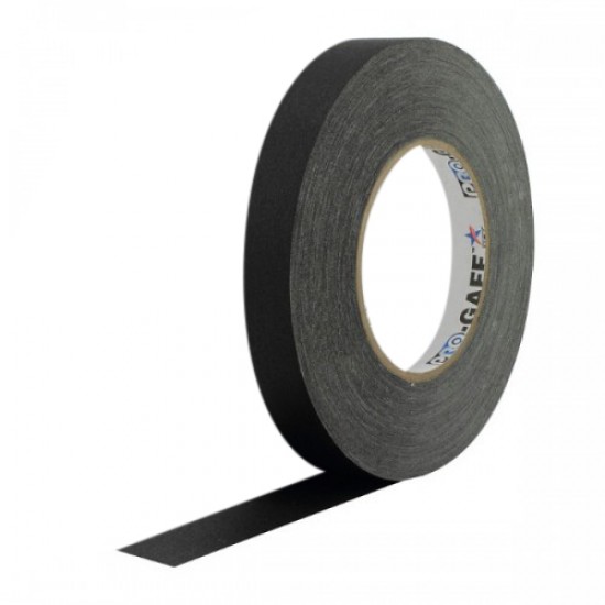 Protapes PG1BLK Gaffer Mate Original en 2,54cm / 1 " de ancho NEGRO