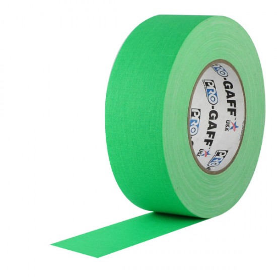 Protapes PG2FLGREEN Gaffer Mate 5cm / 2 " Verde Florescente 50 MTS 