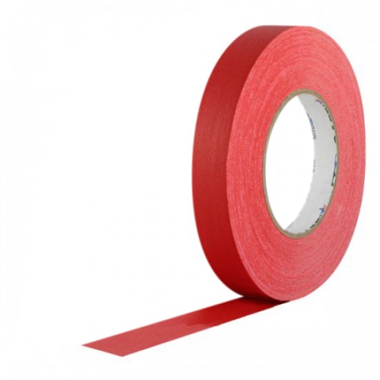 Protapes PG1RED Gaffer Mate Original en 2,54cm / 1 " de ancho ROJO