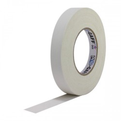 Protapes PG1WHT Gaffer Mate Original en 2,54cm / 1 " de ancho BLANCO