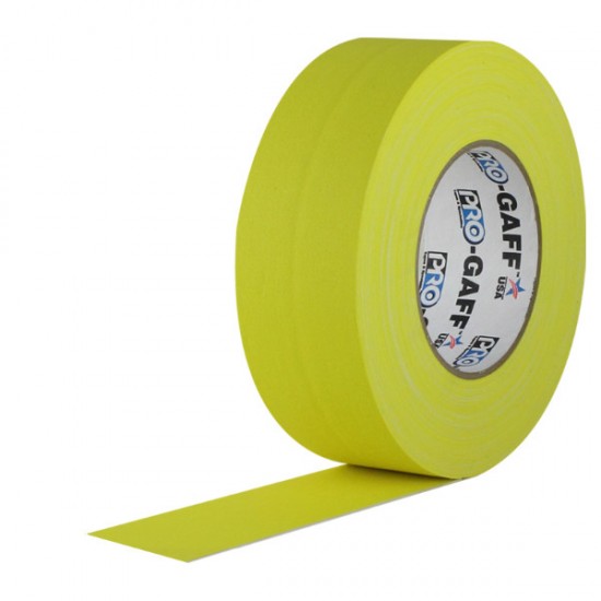 Protapes PG2YEL Gaffer Mate Original en 5cm / 2 " de ancho AMARILLO 50 mts