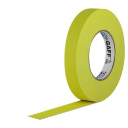 Protapes PG1YEL Gaffer Mate Original en 2,54cm / 1 " de ancho AMARILLO