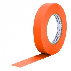 Protapes Console Tape en 2,5cm / 1 " de ancho ORANGE FLUORESCENTE