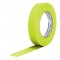 Protapes Console Tape en 2,5cm / 1 " de ancho AMARILLO FLUORESCENTE