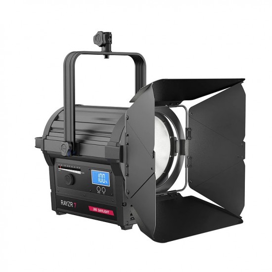 Rayzr 7 Premium Pack Fresnel LED DAYLIGHT de 7 pulgadas de 300W con maleta y barn doors