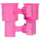 Robocup Soporte para bebidas y tazas con abrazadera (hot pink)