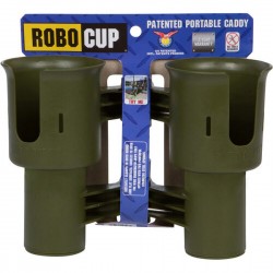 Robocup Soporte para bebidas y tazas con abrazadera (oliva)