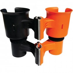 Robocup Soporte para bebidas y tazas con abrazadera (naranja/negro)