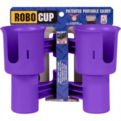 Robocup Soporte para bebidas y tazas con abrazadera (morado)