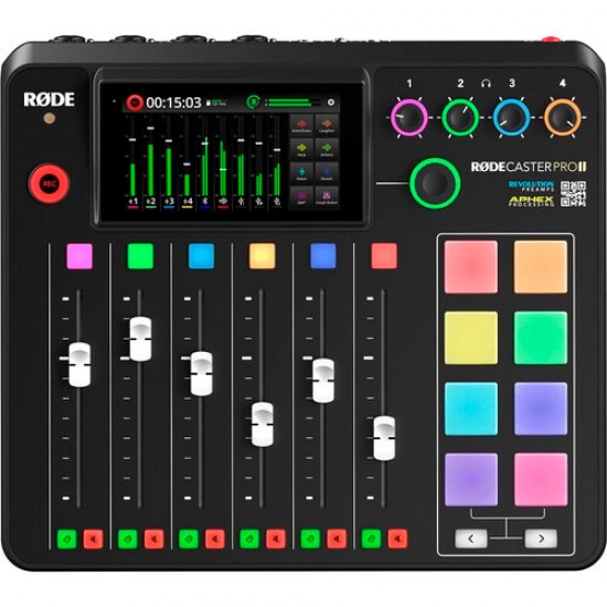 Rode RODECaster Pro II Estudio de producción de audio integrado