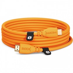 Rode HDMICABLE3M-O Cable HDMI 3mts Naranja