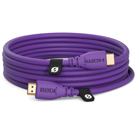 Rode HDMICABLE3M-PU Cable HDMI 3mts Morado