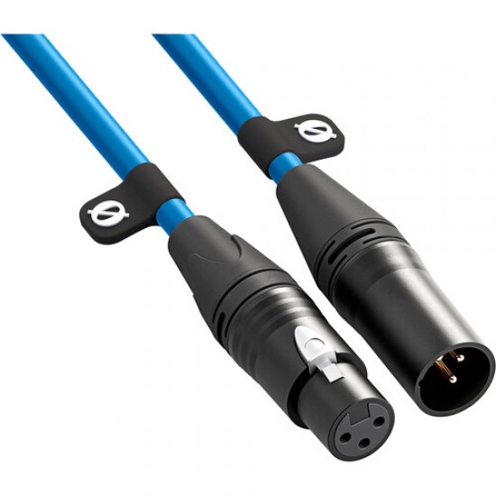 Rode XLR3M-B Cable XLR Pro XLR3F a XLR3M Azul 3mts