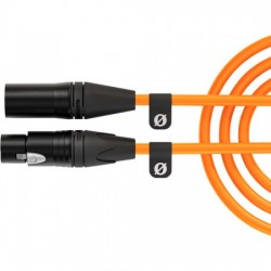 Rode XLR3M-O Cable XLR Pro XLR3F a XLR3M Naranja 3mts