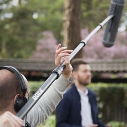 Rode Boompole Pro caña de fibra de carbono para audio de 3mts 