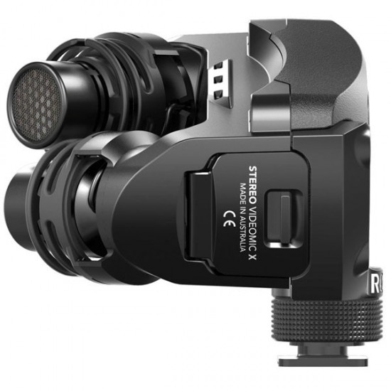 Rode VideoMic X Stereo Micrófono Stereo Broadcast