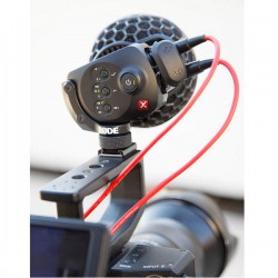 Rode VideoMic X Stereo Micrófono Stereo Broadcast