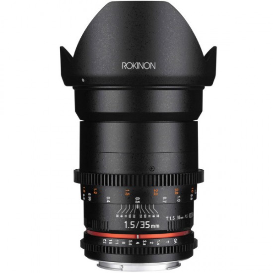 Rokinon Lente DS Cine 35mm T1.5 para MFT micro 4/3"