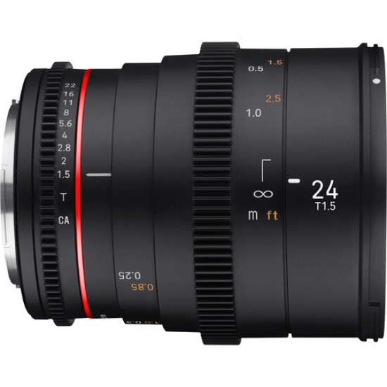 Rokinon DSX24-C Lente DSX 24 mm T1.5 para Canon