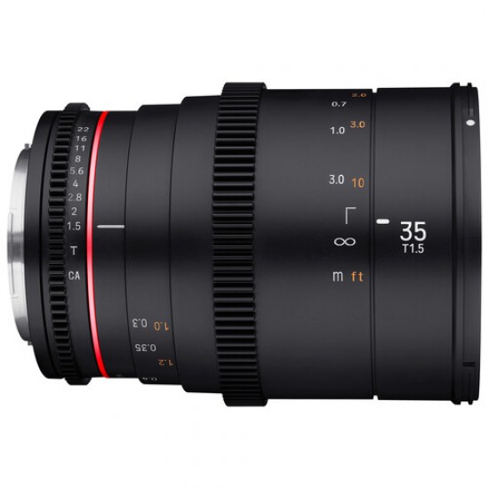 Rokinon DSX35-MFT Lente DSX Full Frame 35mm T1.5 