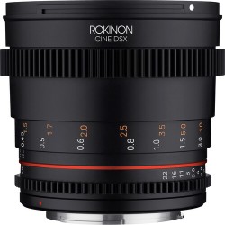 Rokinon Lente DSX Cine High-Speed 50mm T1. para Canon