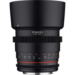 Rokinon DSX85-C Lente DSX Full Frame Telephoto 85mm T1.5 para Canon