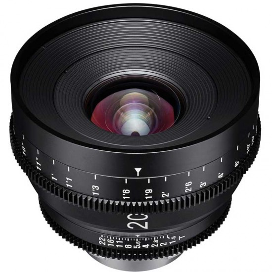 Rokinon Xeen 20mm MFT Lente T1.9 para micro 4/3"